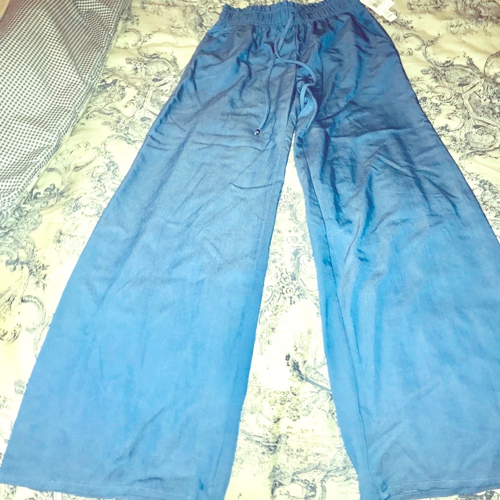 Joe b size small wide leg trousers
